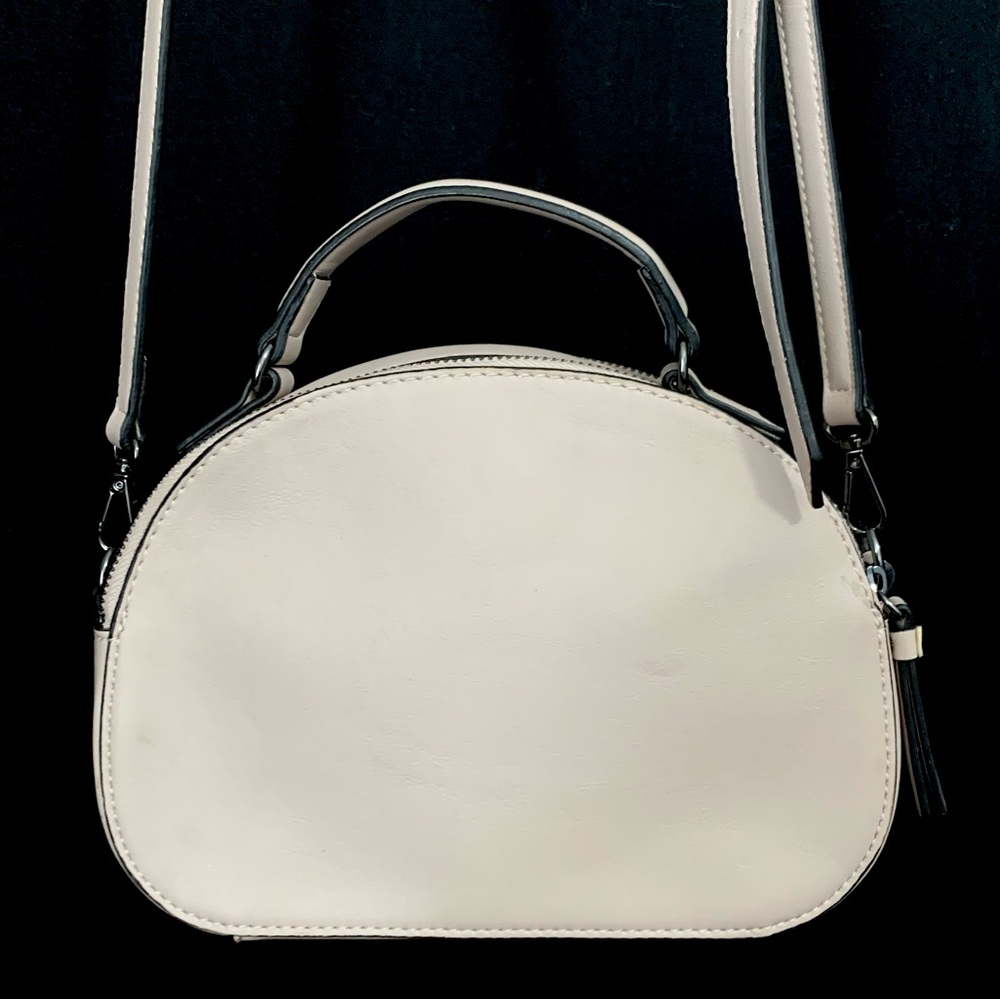 Simply Vera Vera Wang Pink/Black Ombre Style Faux Croc-Embossed Shoulder Bag - Picture 3 of 10